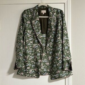 J. Crew Collection Silk Blazer